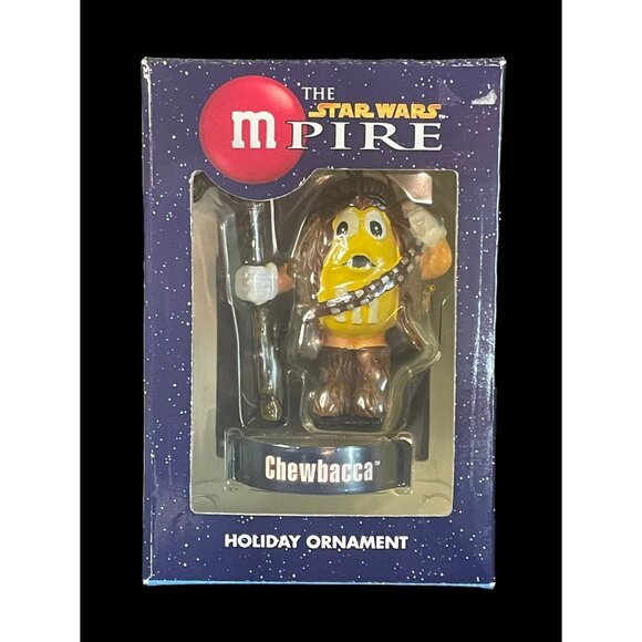 2005 Kurt Adler M&M Chewbacca Star Wars Christmas Holiday Ornament - Picture 1 of 6